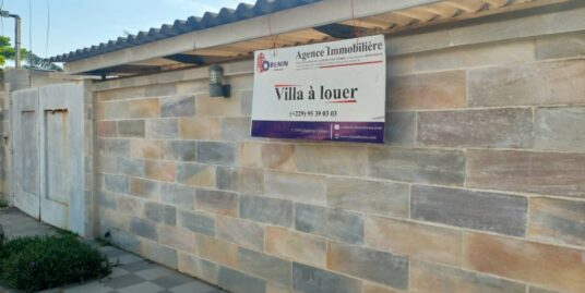 Location villa Quartier JAK